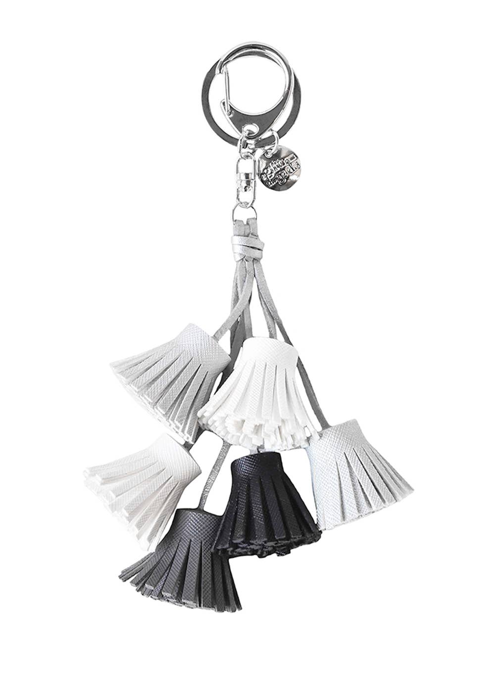 Tassel Keyring Multi Coloured Multi Tassels