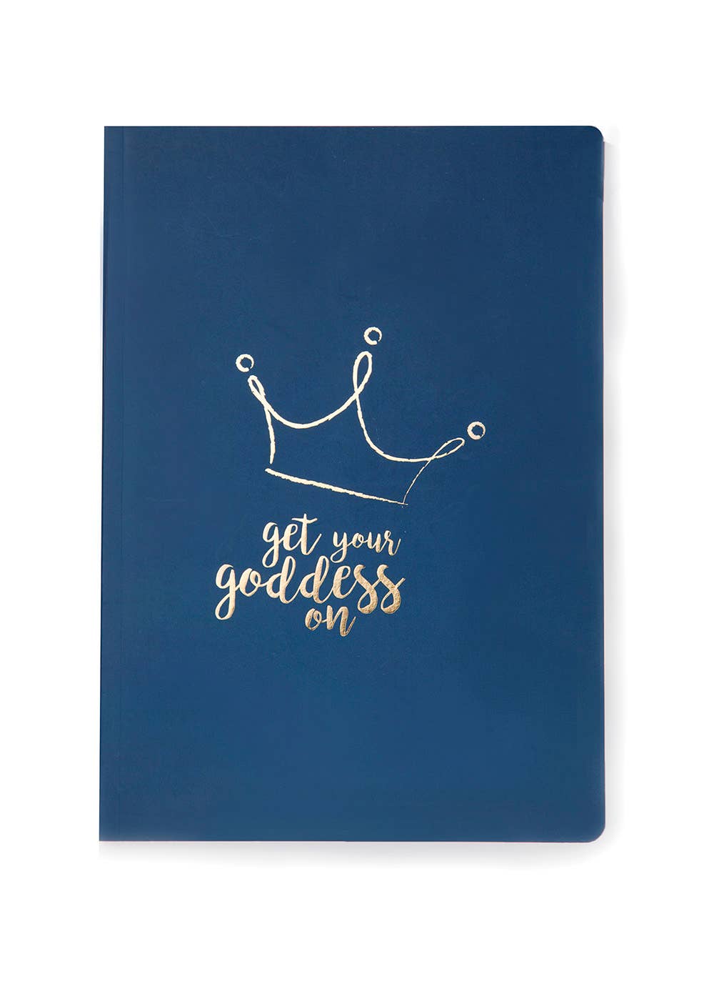 A5 Notebook Get Your Goddess On Crown Blue